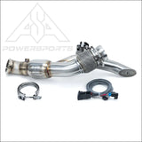 EVP Racing Shocker Electric Side-Dump Down Pipe with Bullet Muffler for 2024 Can-Am Maverick R - Exhaust