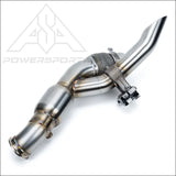 EVP Racing Shocker Electric Side-Dump Down Pipe with Bullet Muffler for 2024 Can-Am Maverick R - Exhaust