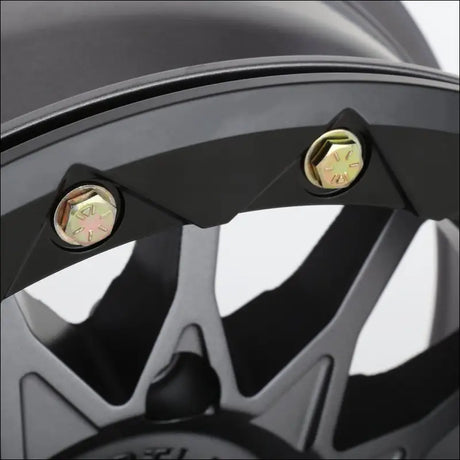 Frontline 223 Beadlock Wheels - Matte Black - 15x7 / 4x137 / 4 + 3 ( + 10mm)