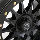 Frontline 223 Beadlock Wheels - Matte Black - 15x7 / 4x156 / 4 + 3 ( + 10mm)