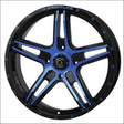 Frontline 505 Wheels - Dynamic Blue - 20x6.5 / 4x137 / 4 + 3 ( + 10MM)