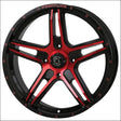 Frontline 505 Wheels - Dynamic Red - 20x6.5 / 4x137 / 4 + 3 ( + 10MM)