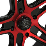 Frontline 505 Wheels - Dynamic Red - 22x6.5 / 4x137 / 4 + 3 ( + 10MM)