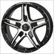 Frontline 505 Wheels - Gloss Black Machined - 20x6.5 / 4x137 / 4 + 3 ( + 10MM)