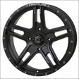 Frontline 505 Wheels - Matte Black - 20x6.5 / 4x137 / 4 + 3 ( + 10MM)