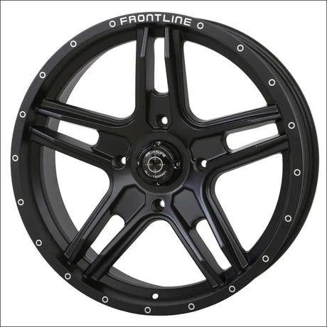 Frontline 505 Wheels - Matte Black - 20x6.5 / 4x137 / 4 + 3 ( + 10MM)