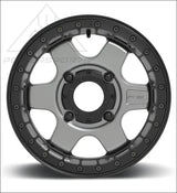 Fuel Block Beadlock Matte Anthracite - Wheels