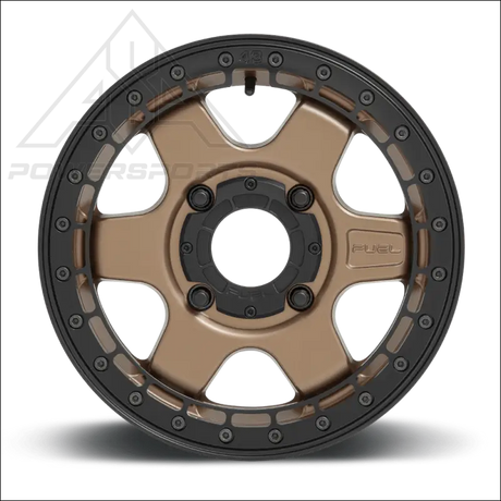 Fuel Block Beadlock Matte Bronze - Wheels