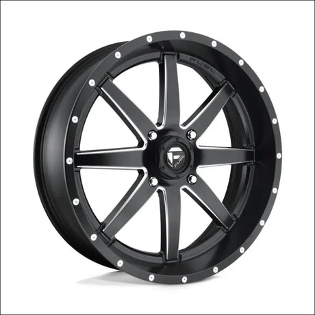 Fuel D538 Maverick Non-Beadlock Wheel Matte Black Milled - 15x7 / 4x137 / + 13mm - Wheels
