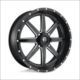Fuel D538 Maverick Non-Beadlock Wheel Matte Black Milled - 15x7 / 4x156 / + 13mm - Wheels