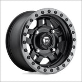 Fuel D557 Anza Non-Beadlock Matte Black Gun Metal Ring - 14x7 / 4x110 / + 13mm - Wheels