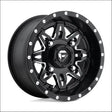 Fuel D567 Lethal Non-Beadlock Wheel Matte Black Milled - 14x7 / 4x137 / + 13mm - Wheels