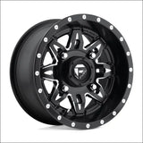 Fuel D567 Lethal Non-Beadlock Wheel Matte Black Milled - 14x7 / 4x137 / + 13mm - Wheels