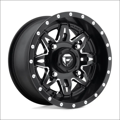 Fuel D567 Lethal Non-Beadlock Wheel Matte Black Milled - 14x7 / 4x137 / + 13mm - Wheels