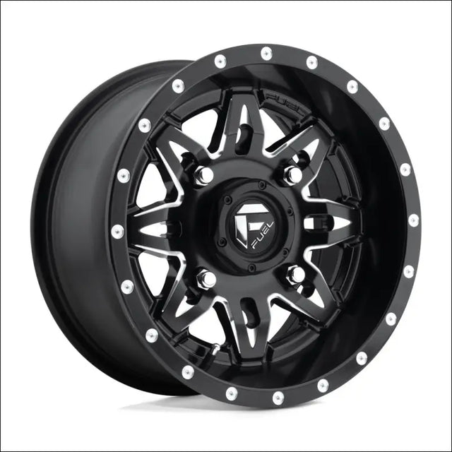 Fuel D567 Lethal Non-Beadlock Wheel Matte Black Milled - 14x7 / 4x137 / + 13mm - Wheels