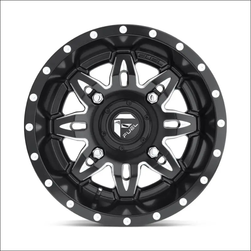 Fuel D567 Lethal Non-Beadlock Wheel Matte Black Milled - 15x7 / 4x137 / + 13mm - Wheels