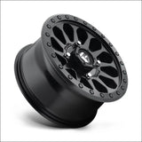 Fuel D579 Vector UTV Non-Beadlock Matte Black - 14x7 / 4x156 / + 13mm - Wheels