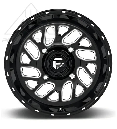 Fuel D581 Triton Non-Beadlock Wheel Gloss Black Milled - Wheels