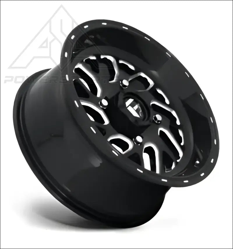 Fuel D581 Triton Non-Beadlock Wheel Gloss Black Milled - Wheels