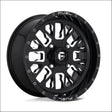 Fuel D611 Stroke Non-Beadlock Wheel Gloss Black Milled - 18x7 / 4x137 / + 13mm - Wheels