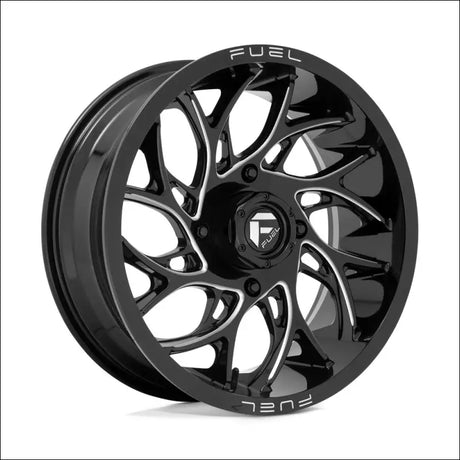 Fuel D741 Runner UTV Non-Beadlock Gloss Black Milled - 15x10 / 4x156 / + 0mm - Wheels