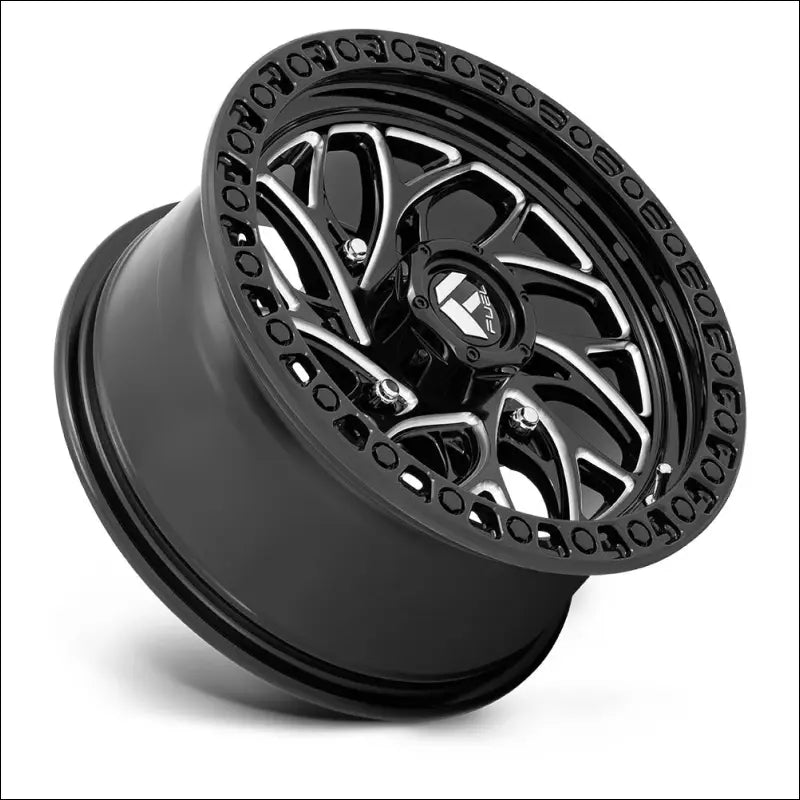 Fuel D741 Runner UTV Non-Beadlock Gloss Black Milled - 15x7 / 4x156 / + 10mm - Wheels