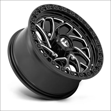Fuel D741 Runner UTV Non-Beadlock Gloss Black Milled - 15x7 / 4x156 / + 10mm - Wheels