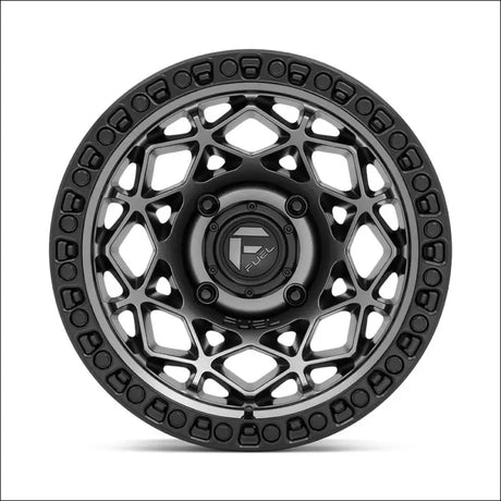 Fuel D784 Unit UTV Non-Beadlock Wheel Gunmetal w/ Matte Black Ring - 15x10 / 4x137 / + 0mm - Wheels