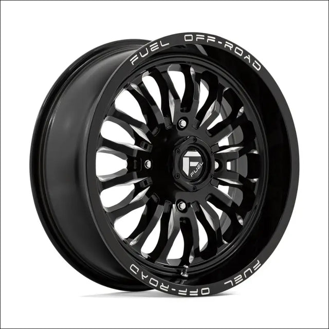 Fuel D821 ARC UTV Wheel Gloss Black Milled - 18x7 / 4x137 / + 13mm - Wheels