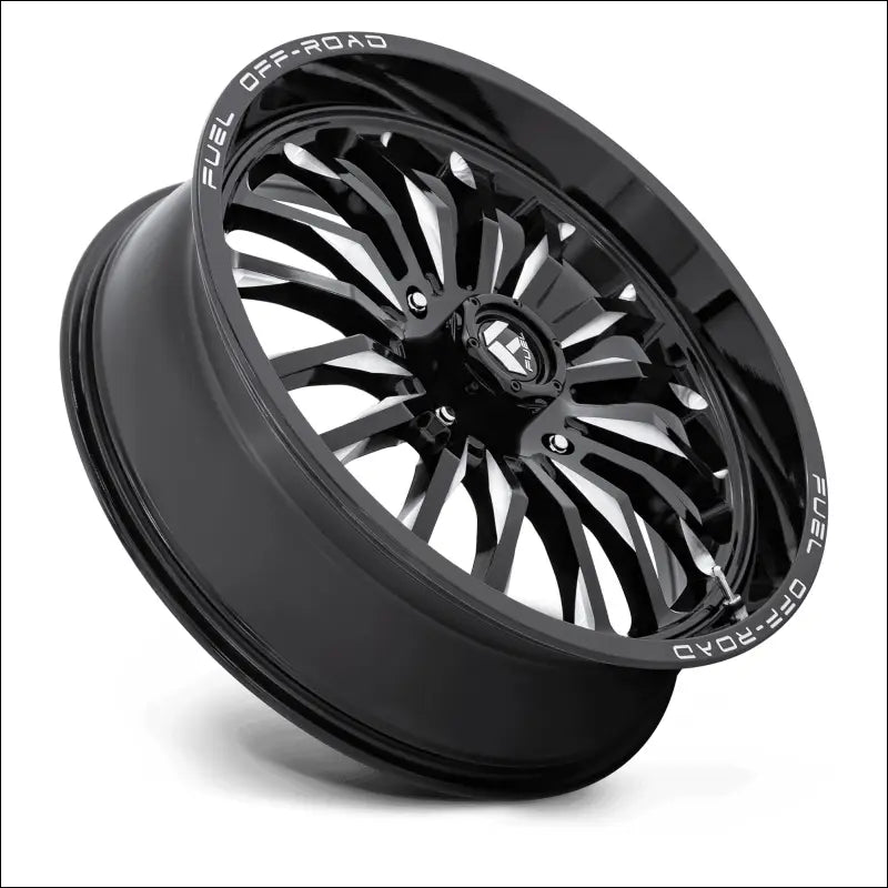 Fuel D821 ARC UTV Wheel Gloss Black Milled - 18x7 / 4x156 / + 13mm - Wheels