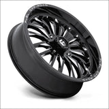 Fuel D821 ARC UTV Wheel Gloss Black Milled - 18x7 / 4x156 / + 13mm - Wheels