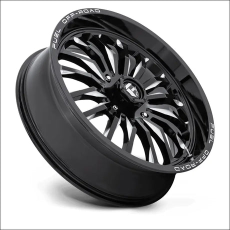 Fuel D821 ARC UTV Wheel Gloss Black Milled - 18x7 / 4x156 / + 13mm - Wheels