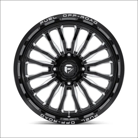 Fuel D821 ARC UTV Wheel Gloss Black Milled - 20x7 / 4x137 / + 13mm - Wheels