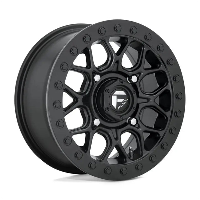Fuel D916 Tech Beadlock Wheel Matte Black - 15x7 / 4x137 / + 13mm - Wheels