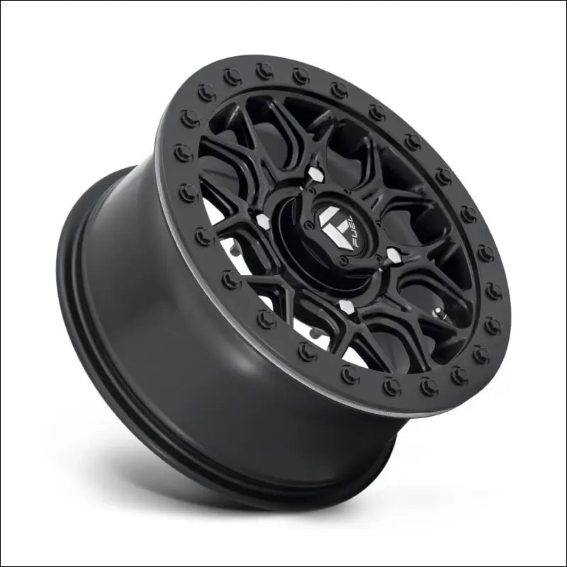 Fuel D916 Tech Beadlock Wheel Matte Black - 15x7 / 4x156 / + 13mm - Wheels