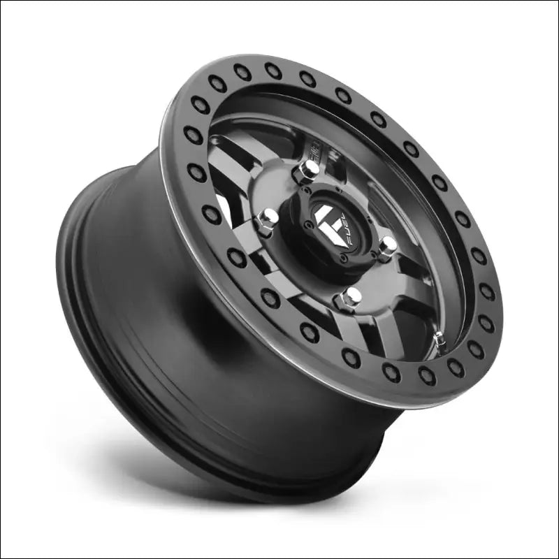 Fuel D918 Anza Beadlock Matte Gun Metal - 14x7 / 4x156 / + 13mm - Wheels