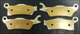 GEN 2 CANAM RENEGADE SOLID BRASS BRAKE PADS 4 CALIPER SET - Brake Pads