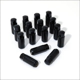 Gorilla Black Race Lug Kit - 12mm x 1.50 - 2.15’’ - Wheels