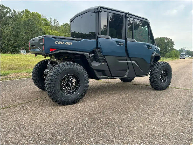 HD11 DEFENDER REAR RAKED ARMS - LEGION RED / OEM EQUIVALENT BUSHINGS - A-Arms