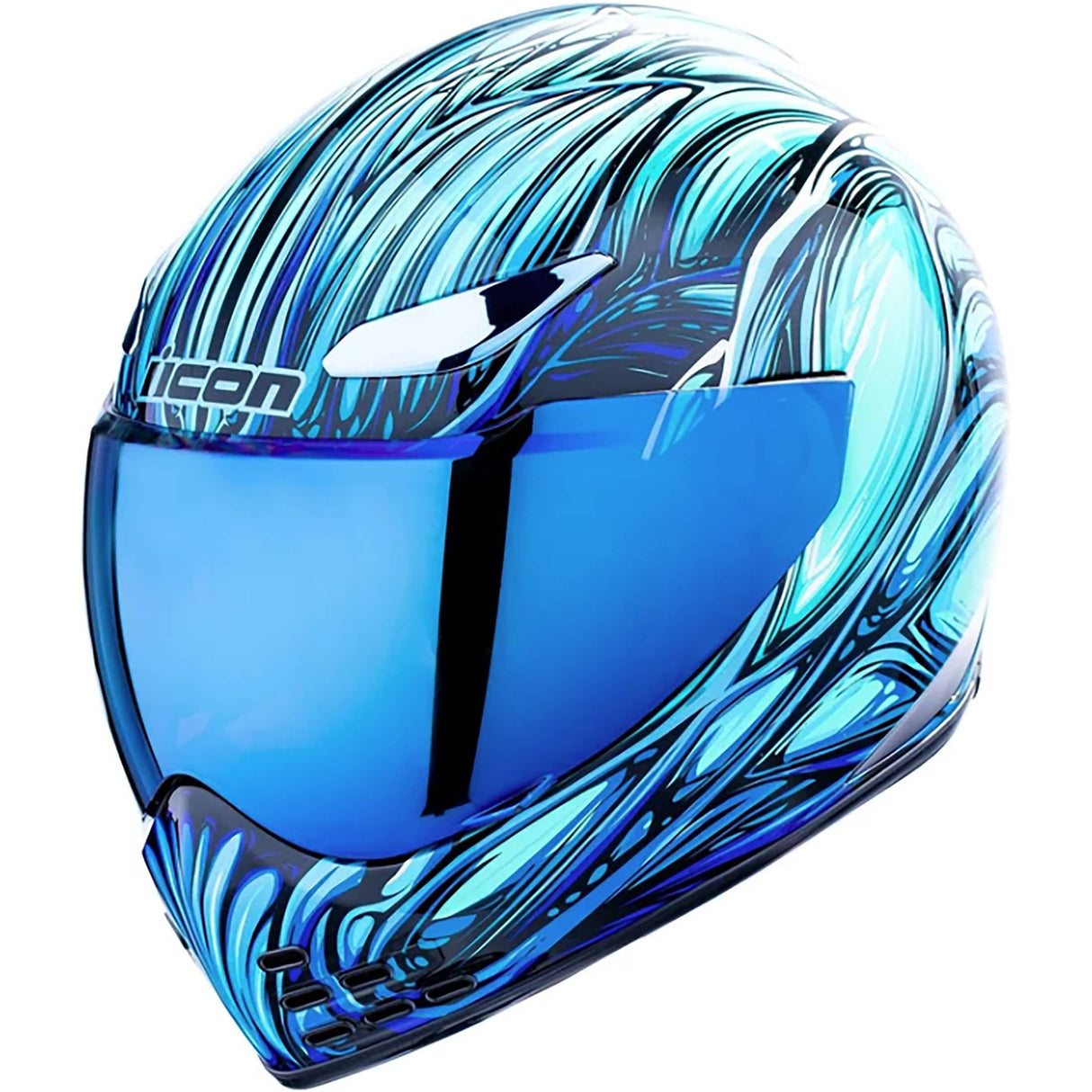 Icon Domain Nouveau Adult Street Helmets-0101