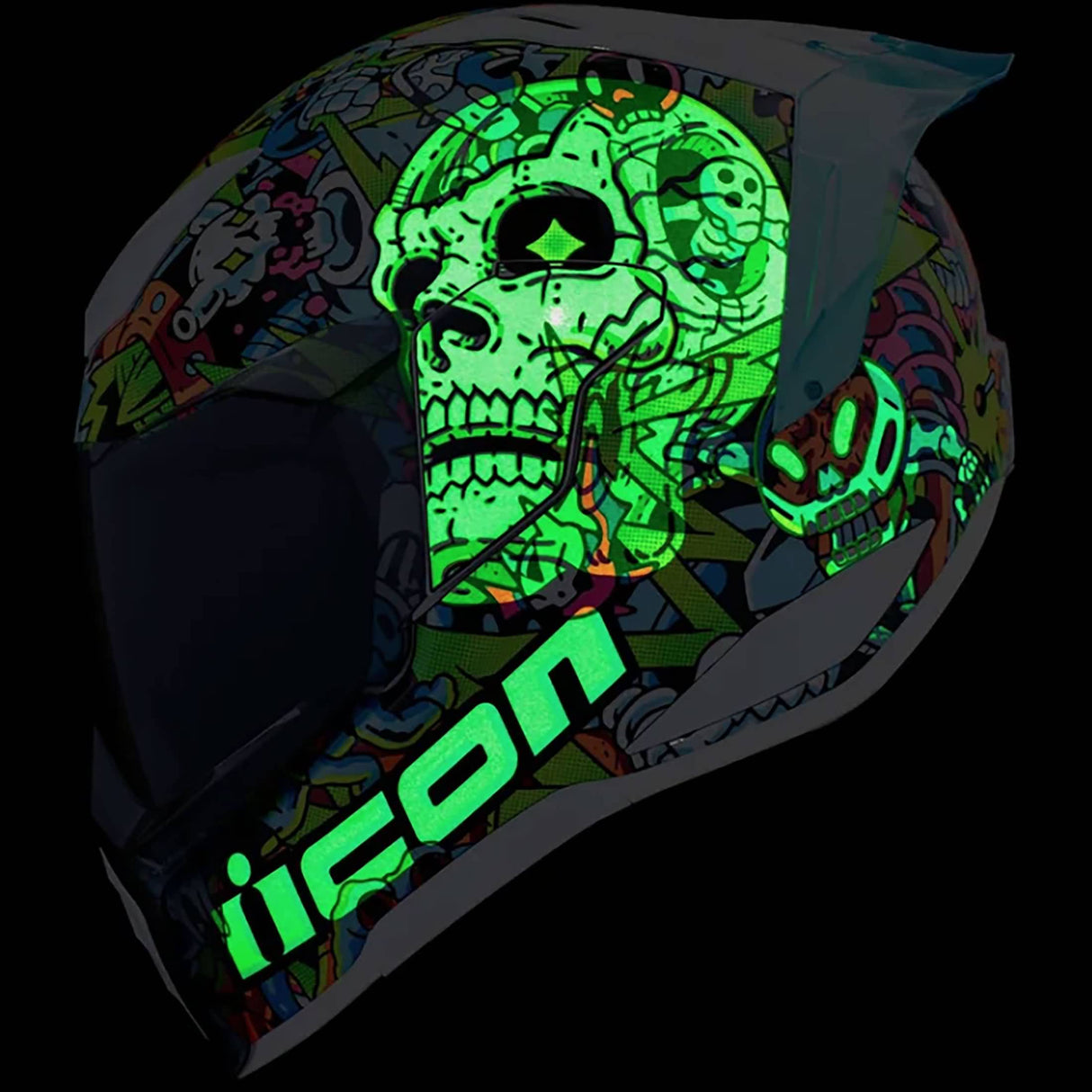 Icon Ultraflite Doodle3 MIPS Adult Street Helmets