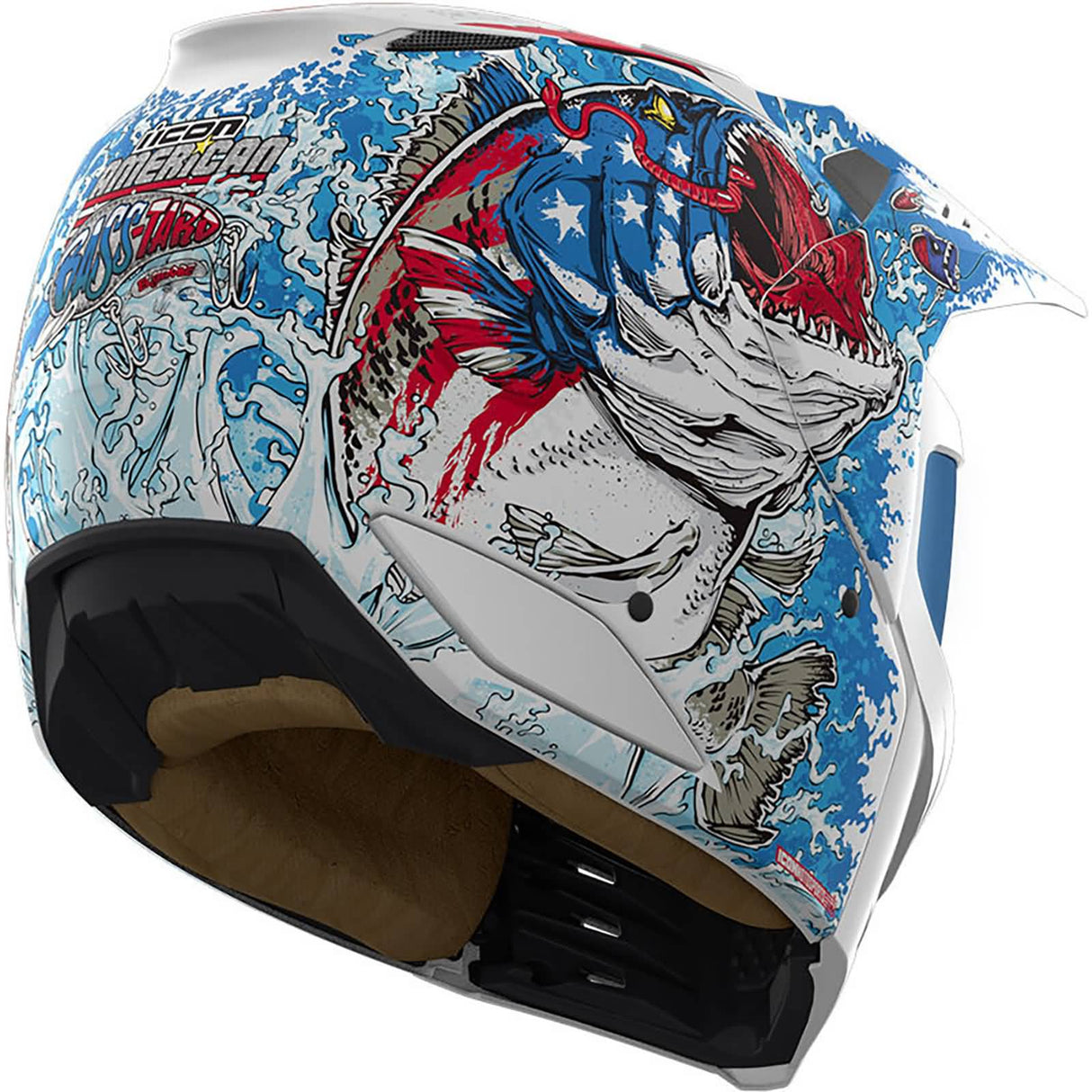 Icon Elsinore American Basstard Adult Street Helmets
