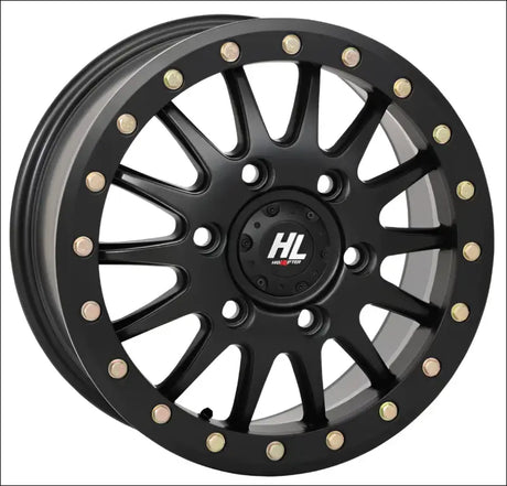 High Lifter HL24 Beadlock Wheel – Matte Black - 15x7 / 5x4.5 / 5 + 2 ( + 38mm) - Wheels