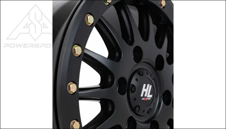 High Lifter HL24 Beadlock Wheel – Matte Black - Wheels