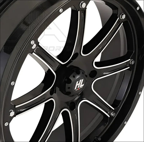 High Lifter HL4 Wheel - Gloss Black-Mach - Wheels