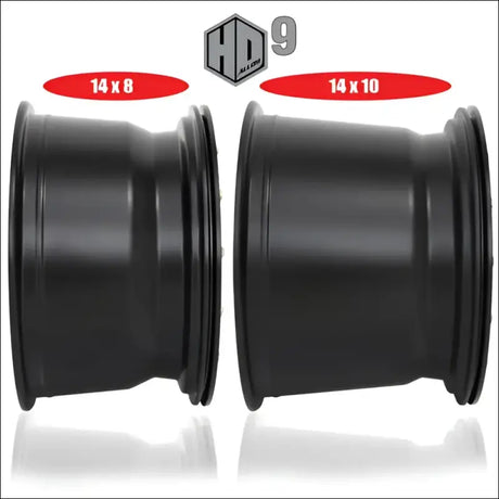 High Lifter HL9 Beadlock Wheel - Matte Black - 14x7 / 5 + 2 ( + 30mm) / 4x137 - Wheels