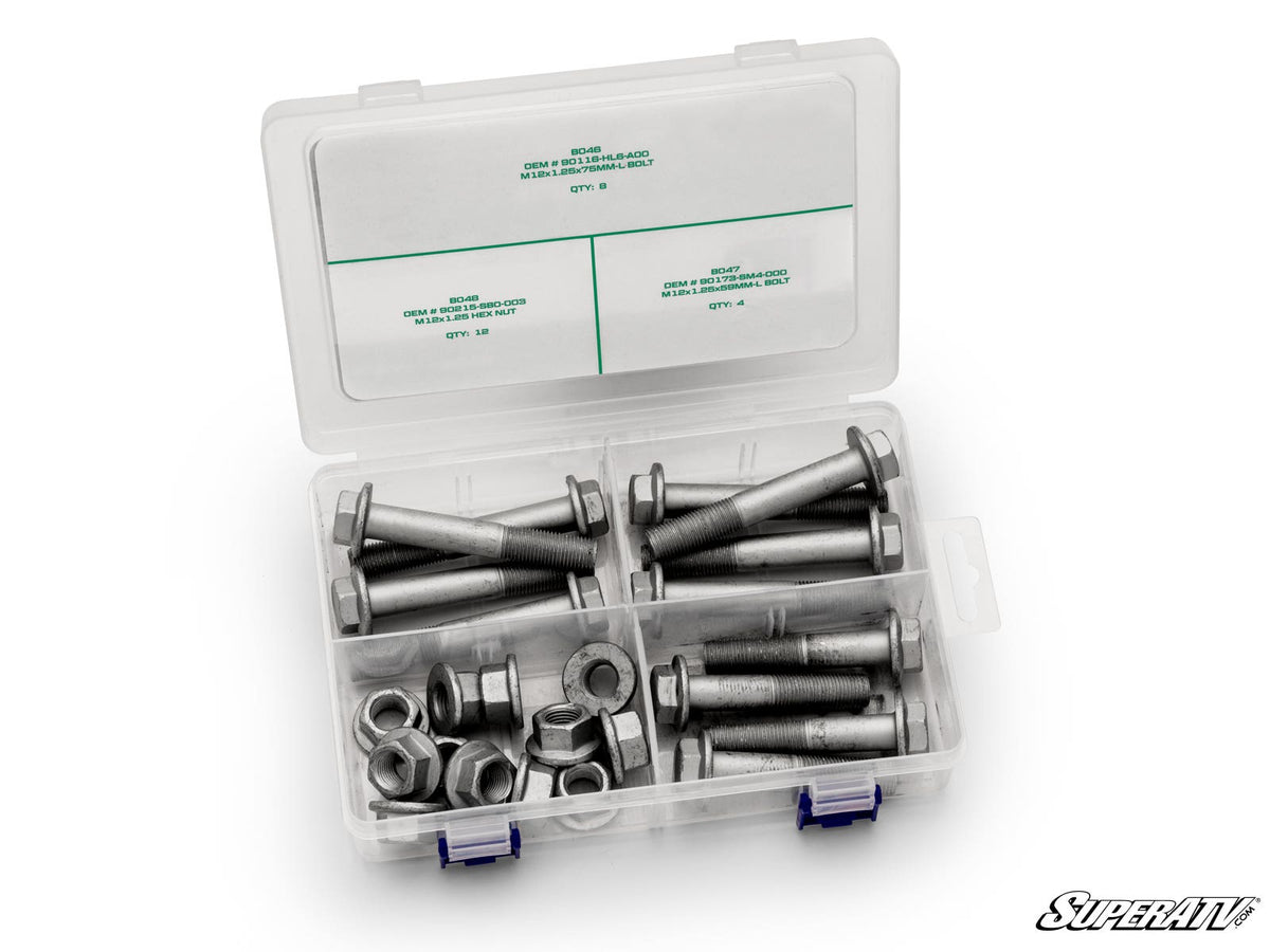 Up &amp; Running Honda Talon 1000 Suspension Bolt Kit - A-arms