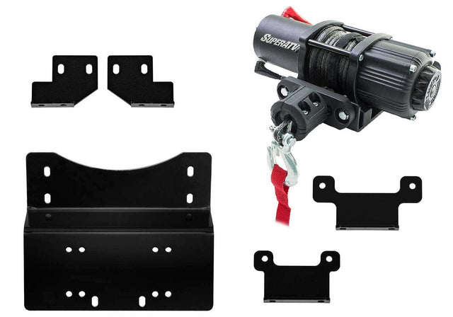 Honda Pioneer 700 Winch Mount &amp; 3500 lb. Winch