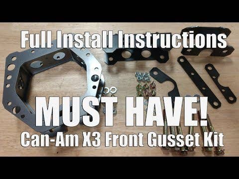 Assault Industries Can-Am Maverick X3 F-22 Front Structural Reinforcement Kit