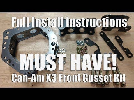 Assault Industries Can-Am Maverick X3 F-22 Front Structural Reinforcement Kit